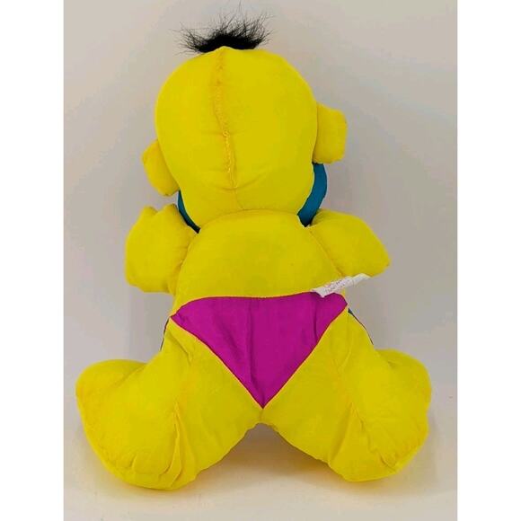 Puffalumps Grunts Caveman Yellow Plush Club 1992 Fisher Price Vintage Retro 2271 - Picture 4 of 9